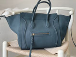 Céline Tasche Phantom Bag Leder taubenblau