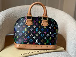 Louis Vuitton Tasche Alma Multicolore noir