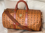 MCM Reisetasche Rolle Visetos cognac Weekender