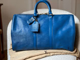 Louis Vuitton Tasche Keepall 45 Epi blau Weekender
