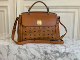 MCM Tasche Kelly Shopper Visetos cognac Crossbody