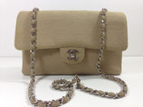 Chanel Medium beige Timeless singlechain SHW