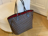 Louis Vuitton Tasche Neverfull MM Damier Ebene LV Shopper
