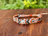 #421Cappadocia accessory（淡水パール　マクラメ編みブレスレット）