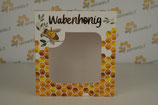 Verpackung für Wabenhonig, farbenfroh