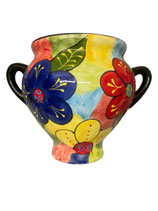 Surtida, Wandtopf, Hängetopf, 26 cm, bunte Sommerblumen, campina new