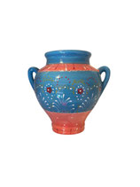 Surtida, Wandtopf, Hängetopf, 21 cm, hellblau-rosa