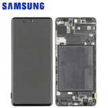 Service remplacement Ecran OLED Galaxy A71 A 715F Service Pack