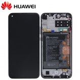 Service Réparation écran LCD + vitre tactile Huawei P40 LITE E - Service Pack ou Garantie a Vie Non officiel