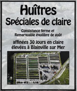 Bourriche d'huîtres spéciales de claire ( 3kg)