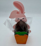 Lapin de Pâques et ses petits chocolats