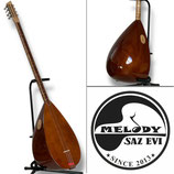Mahagoni Profi Saz Langhals mit Tonabnehmer – inkl. Mizrap mit Gitar Burgu