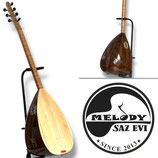Kurzhal kisakol Saz Baglama – 19 Bünde – Tasche und Plektron Tonabnehmer