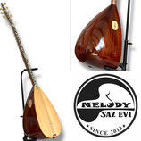 Saz Langhals mit Tonabnehmer – Mahagoni Profi Saz– inkl. Tasche & Mizrap
