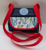 Dogi Bag - de Luxe - Sommer - Umhängetasche mit roten Träger