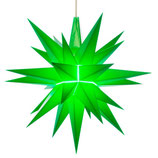 Herrnhuter® Stern grün klein mit LED