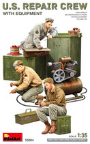 US Repair Crew with Equipment (3 Figures) COD: 53004