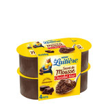 SECRET MOUSSE CHOCOLAT NOIR LA LAITIERE 4x59G