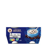 YAOURT GRECQUE STRACCIATELLA 4x150G