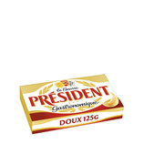 BEURRE PRÉSIDENT DOUX 125G