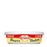 BEURRE TENDRE PRÉSIDENT 125G