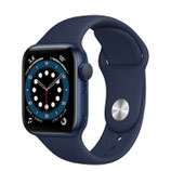 Смарт-часы Watch Series 6 40/44mm Blue  Aluminium Case with White Sport Band