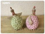 Blütenhuhn 1 & 2