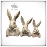 Hase Klecksi in 3 Größen