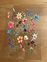 3D Rub-ons Feldblumen