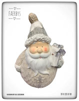 Weihnachtsmann mit gr. Geschenk