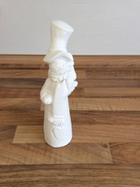 Schneemann mit Zylinder Latexform