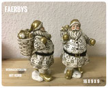Weihnachtsmann mit Korb
