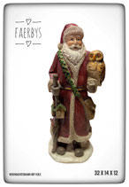 Weihnachtsmann mit Eule
