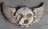 Concho steampunk engrenages + ailes