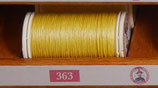 fil de lin glacé jaune d'or 363
