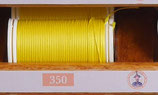 fil polyester cordonnet jaune 350