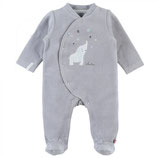 Noukies - Pyjama bébé 1M gris Anna & Milo