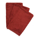 Timboo - Lot de 3 gants de toilette en bambou