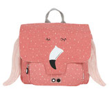 Trixie - Cartable Flamand rose