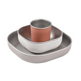 Beaba - Coffret vaisselle en inox