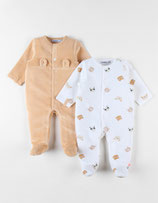 Noukies - Duo de pyjamas 3M