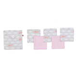 BB&co - Lingettes lavables dans leur pochette de rangement
