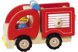 Goki - Camion de pompiers en bois (2+)