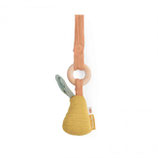 Moulin Roty - Hochet tissu poire Trois petits lapins