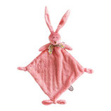 Dimpel - Doudou lapin rose fuschia