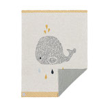 Lassig - Couverture Little Water Whale 75x100