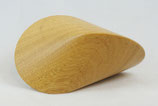 Oloid Zitronenholz (Satinholz) ca. 8 cm (Werkstück 17)
