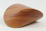 Oloid Zwetschgenbaumholz ca. 9,5 cm (Werkstück 28)