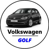 VN002. Porte-clés porte bonheur VOLKSWAGEN Golf noire