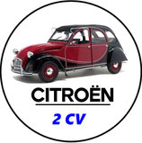 CN006. Porte-clés porte bonheur Citroën 2CV Charleston